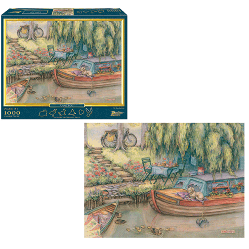 Canal Boat - 1000 Pieces