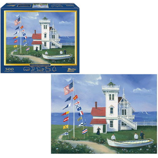 Gingerbread Lighthouse - 500 Pieces