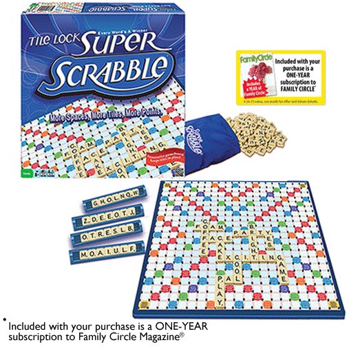 Super Scrabble® Deluxe Edition