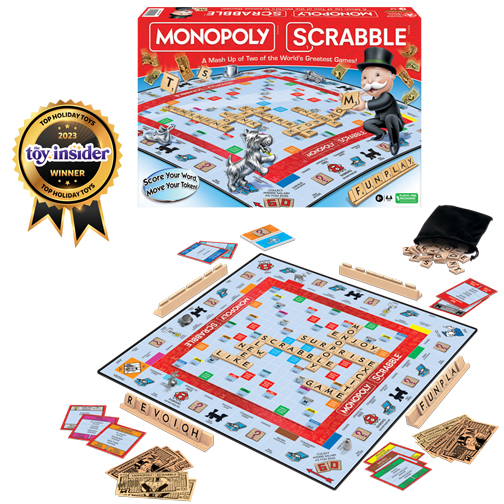 Monopoly Scrabble, Board Game